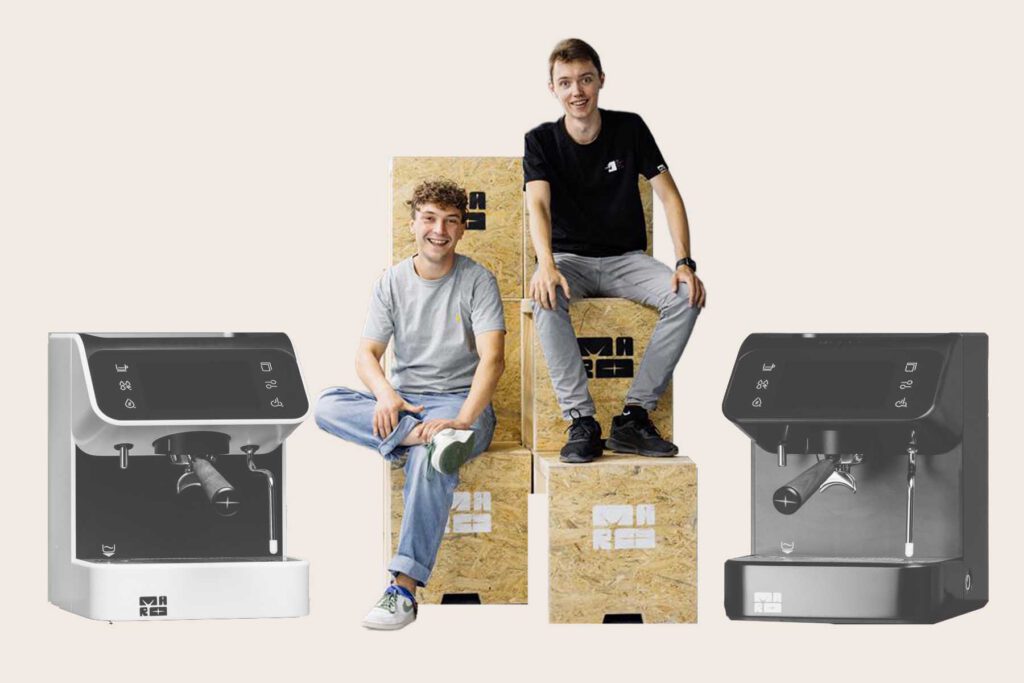 Vom Bastelprojekt Zum Geschäft: Diee Gründer Bauer Smarte Kaffeemaschinen