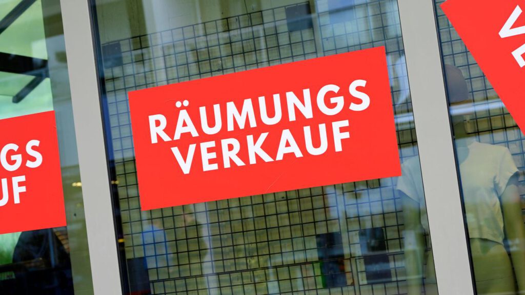 Deutschland steuert auf Rekord bei Firmeninsolvenzen zu