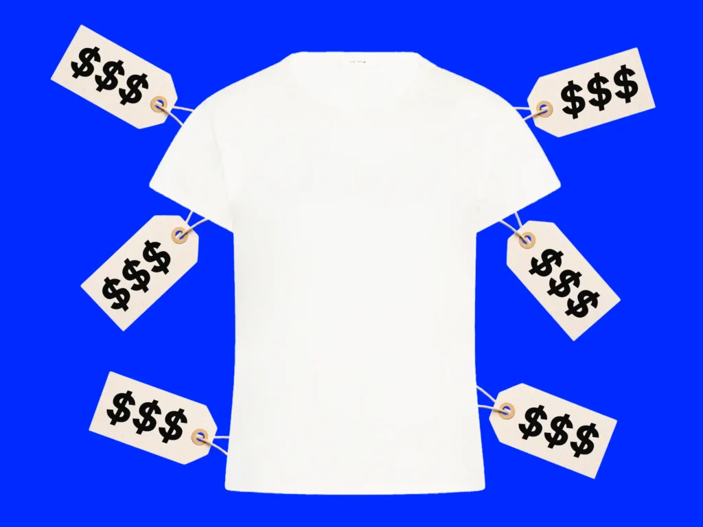 Warum dieses weiße T-Shirt 450 Euro kostet