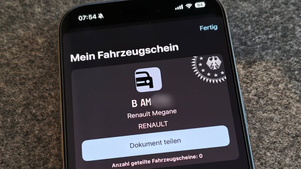 Fahrzeugschein gibt es jetzt fürs Handy – digitaler Führerschein soll nächstes Jahr folgen